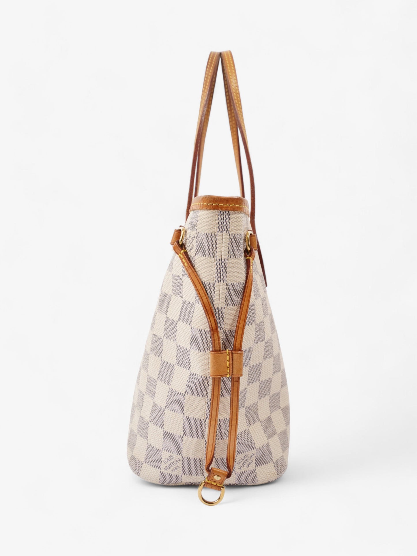 Luxury Women's Tote Bag | Louis Vuitton Neverfull Damier Azur Coated Canvas PM