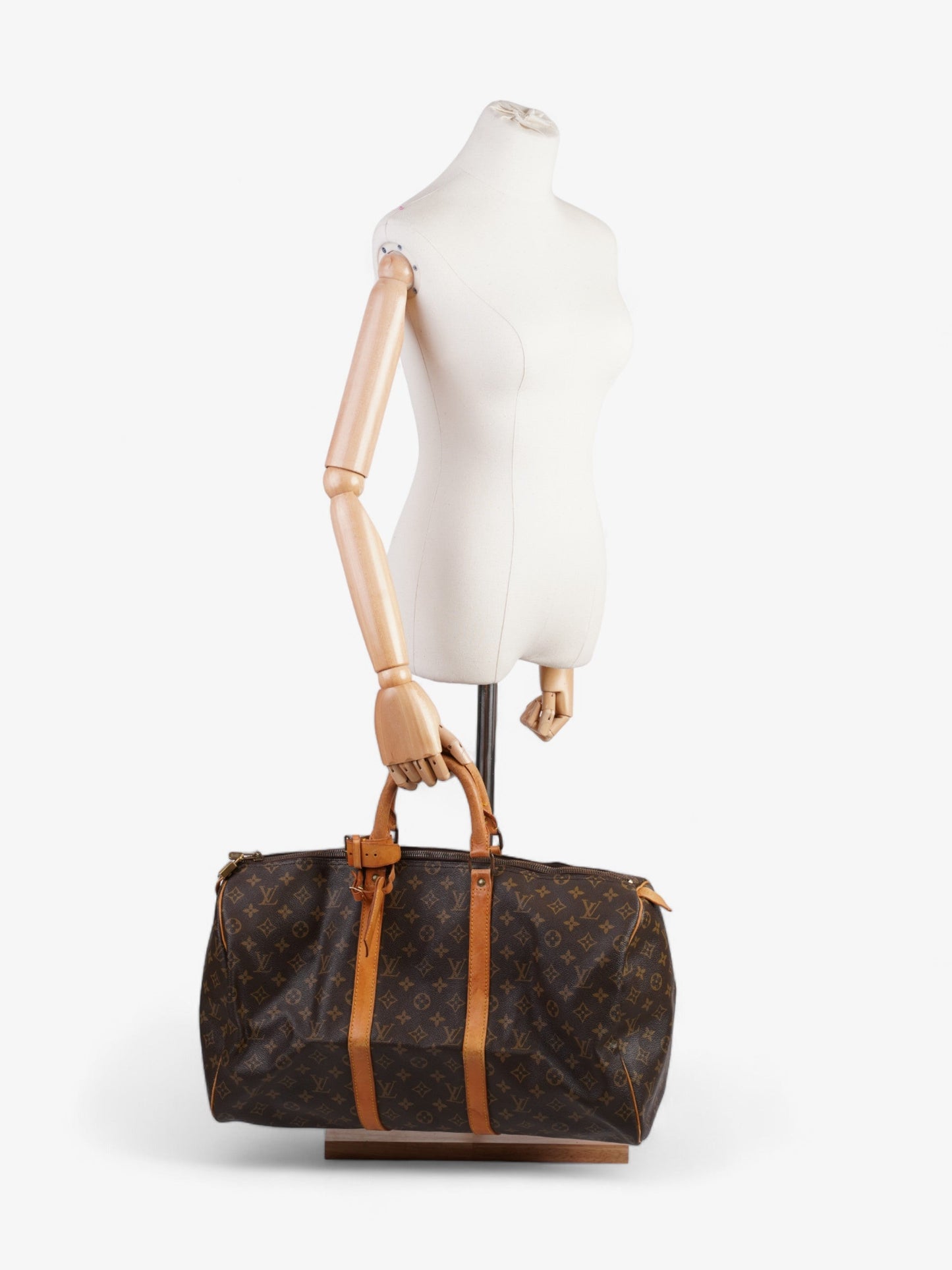 Luxury Women's Handbag | Louis Vuitton Keepall 50 Monogram Coated Canvas