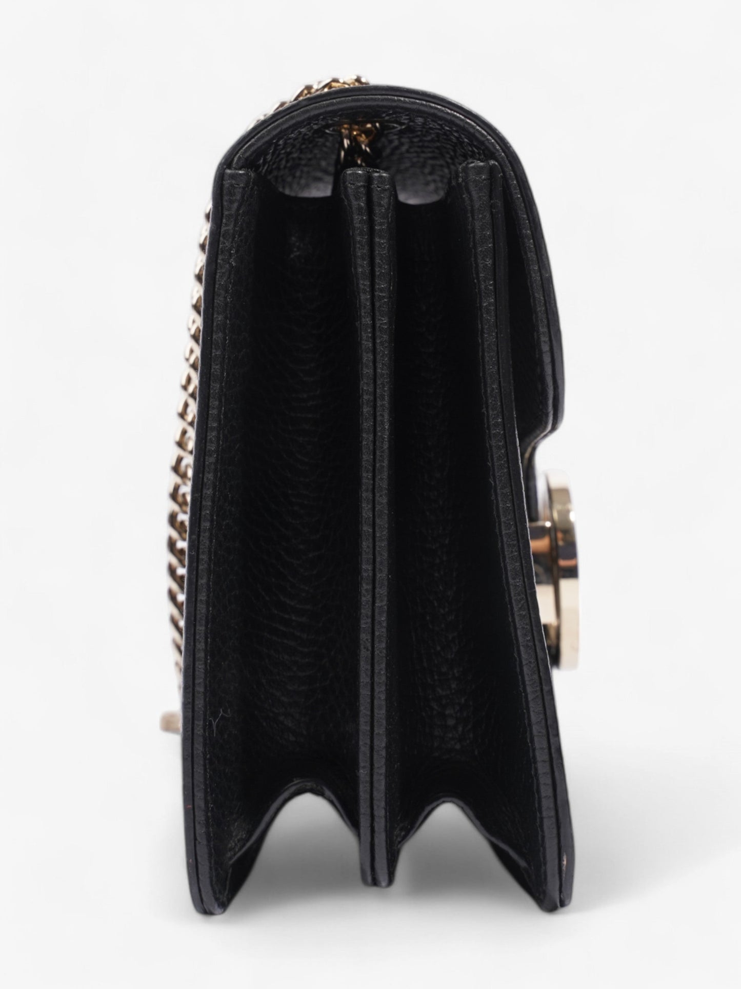 Gucci Interlocking G Bag Black Leather Small