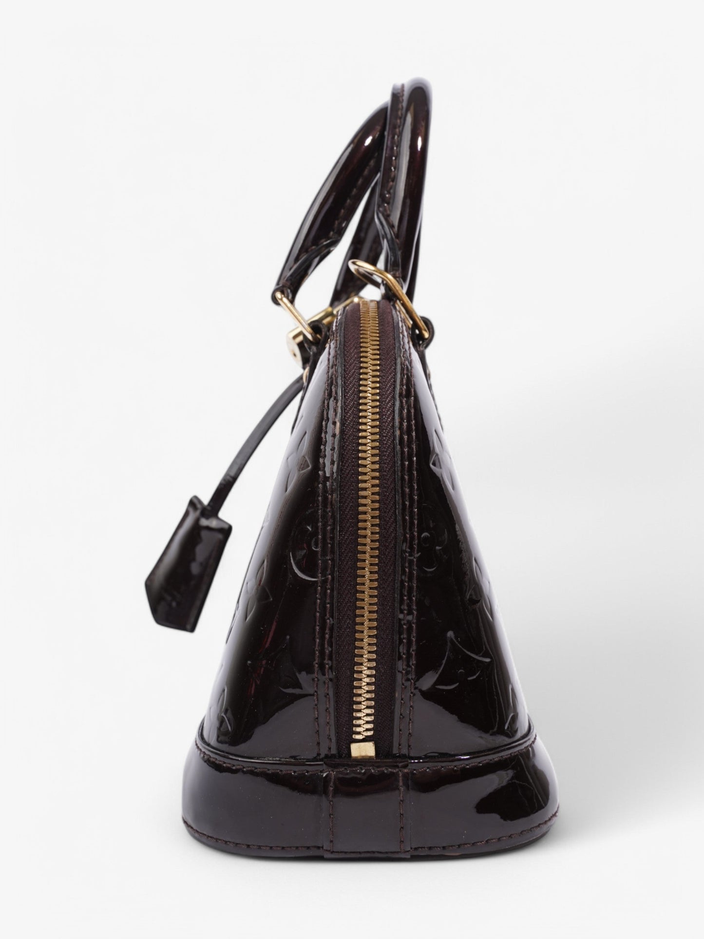 Louis Vuitton Alma Purple Vernis Leather BB