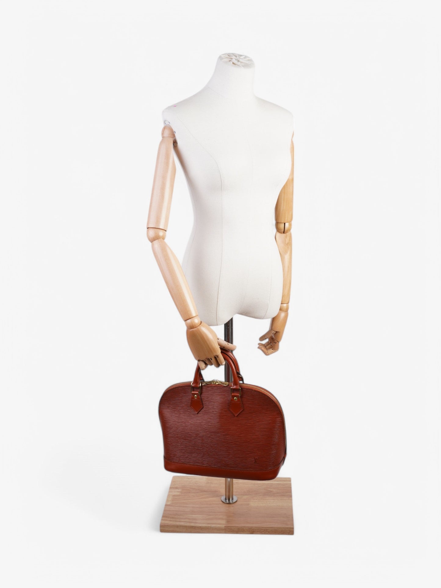 Louis Vuitton Alma Burnt Orange Epi Leather PM