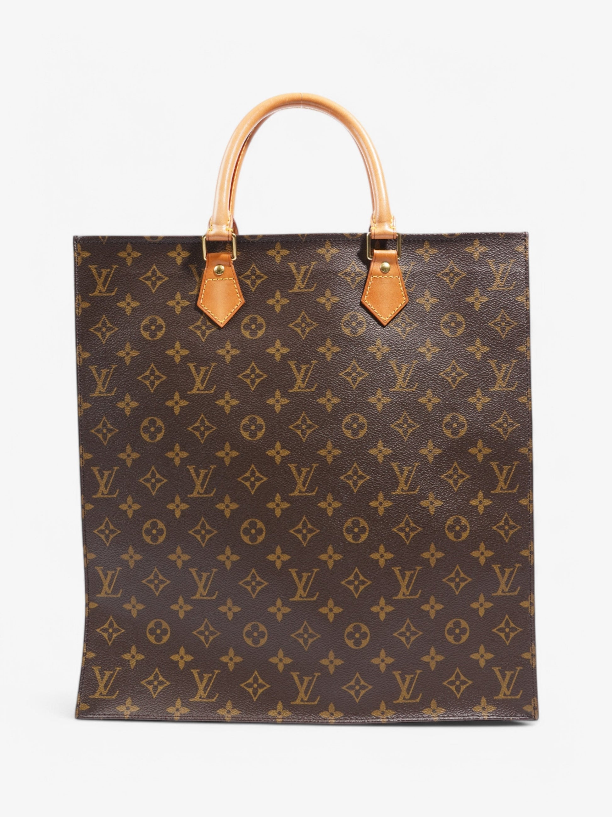 Louis Vuitton Sac Plat Monogram Coated Canvas