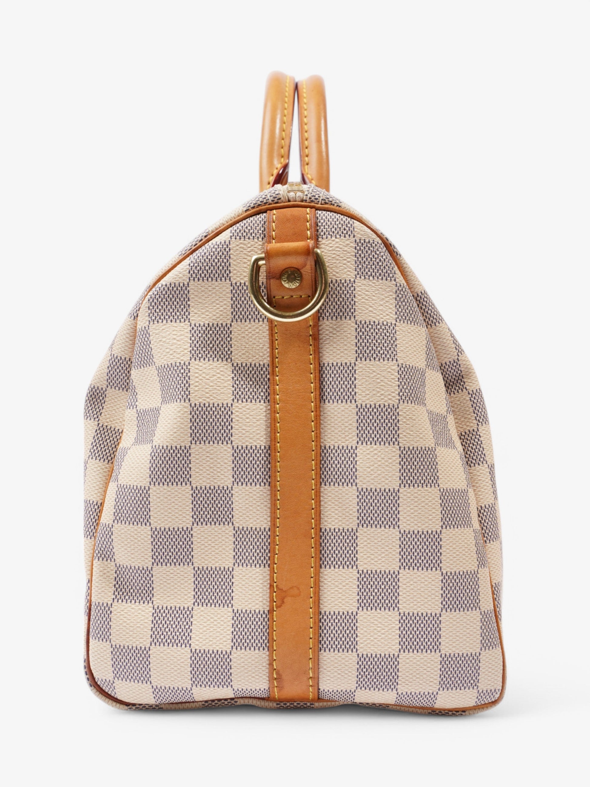 Louis Vuitton Speedy Bandouliere Damier Azur Coated Canvas 30
