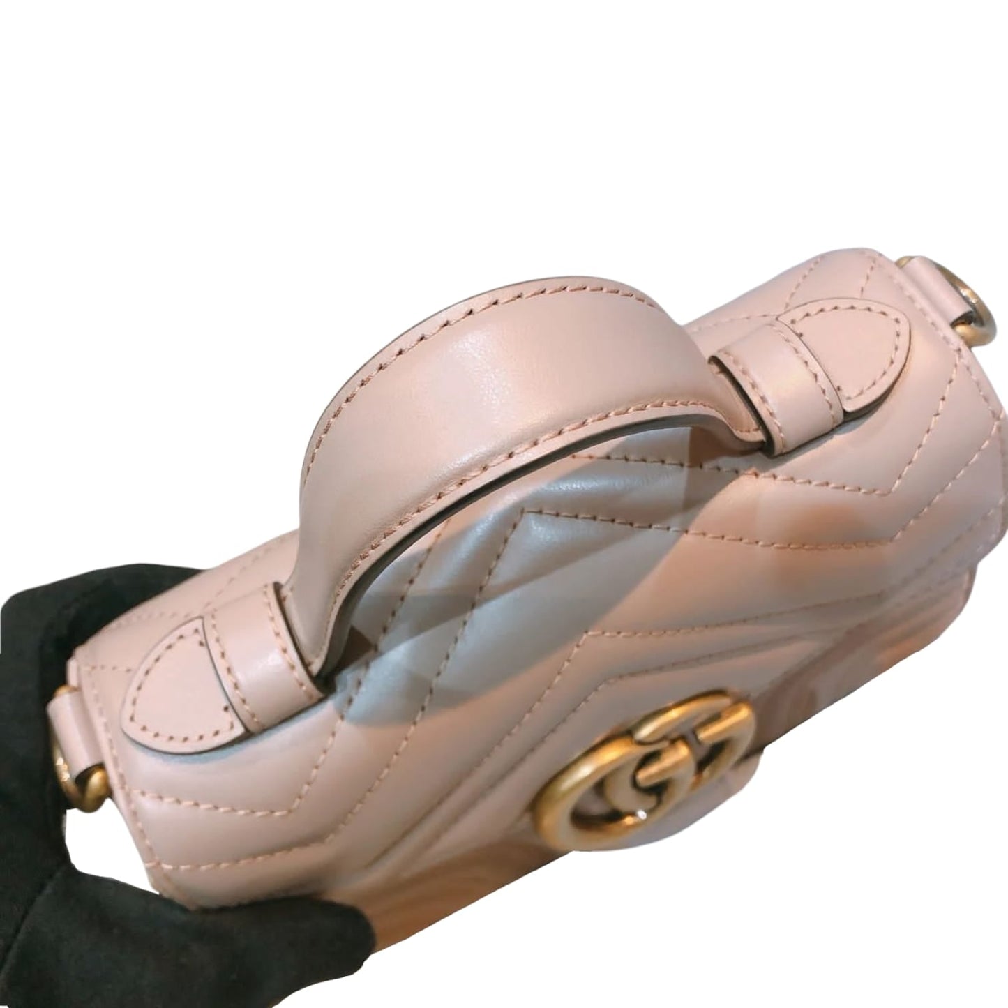 Gucci Chain Leather Shoulder Bag