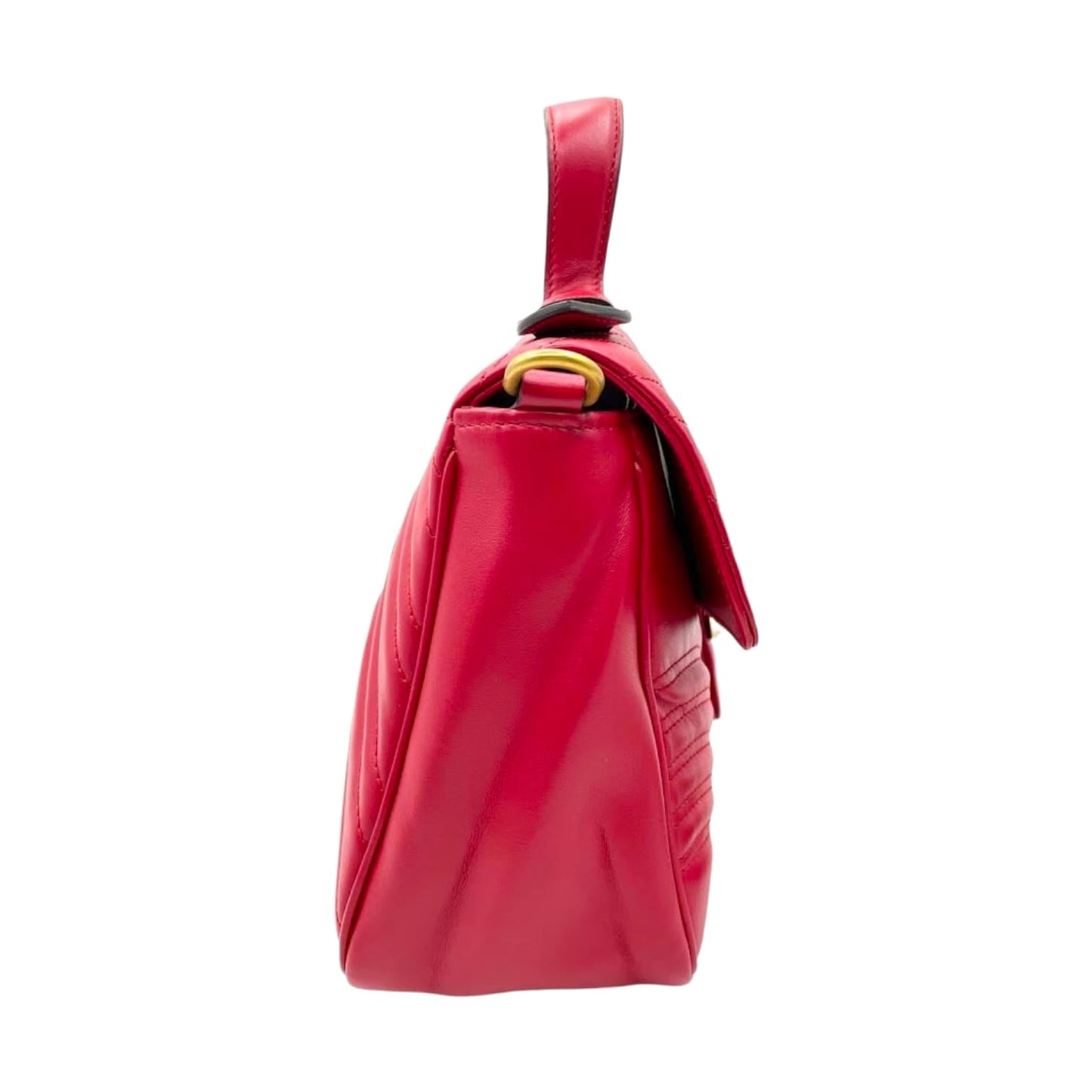 Gucci Leather Top Handle Shoulder Bag
