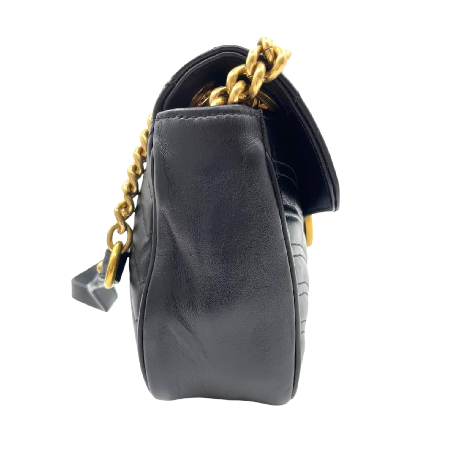Gucci Chain Leather Shoulder Bag