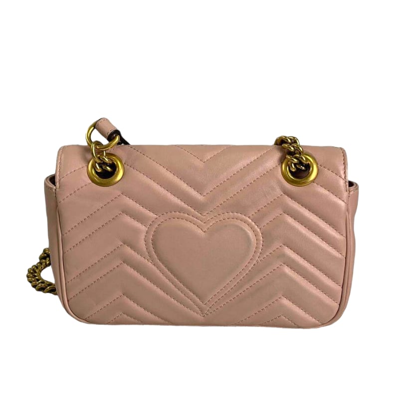 Gucci Chain Leather Shoulder Bag