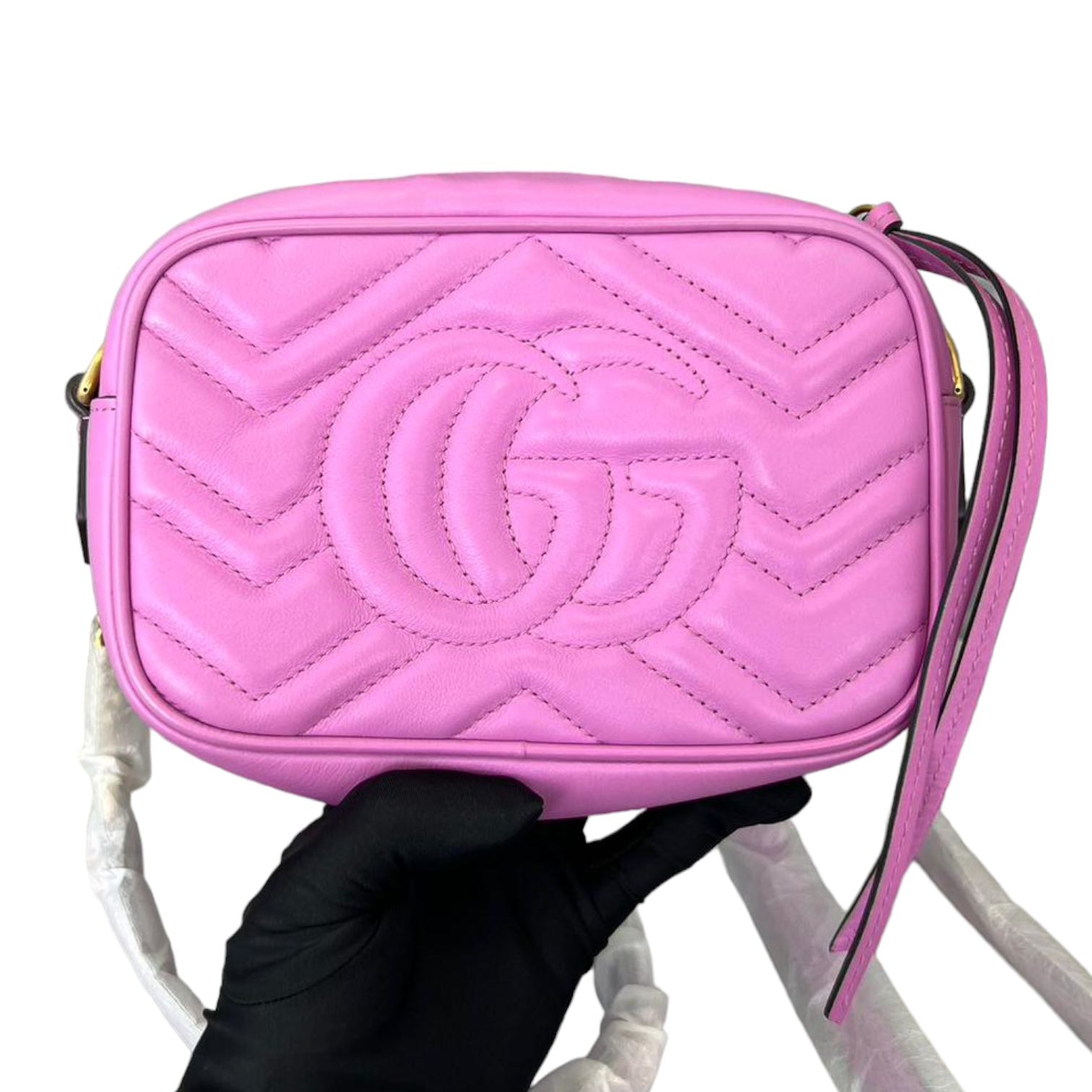 Gucci Chain Leather Crossbody