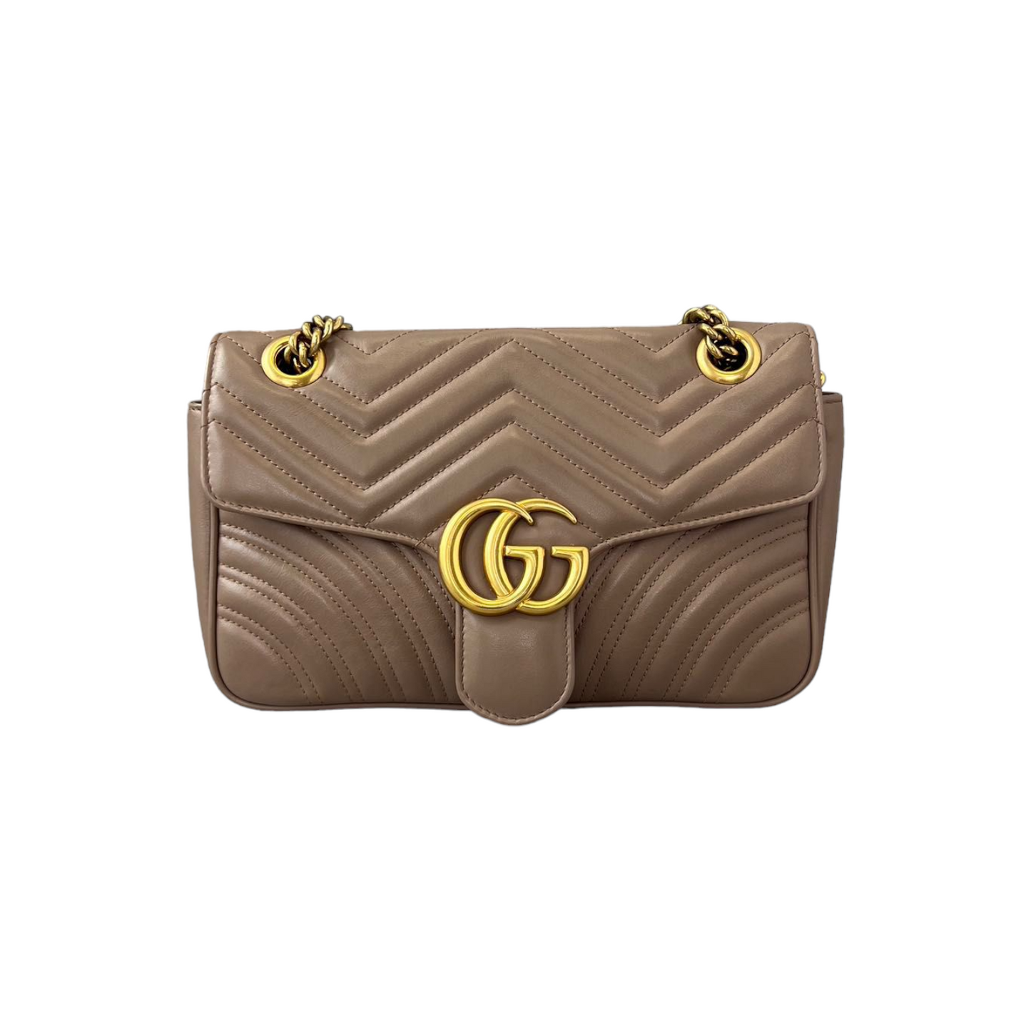 Gucci Chain Leather Shoulder Bag