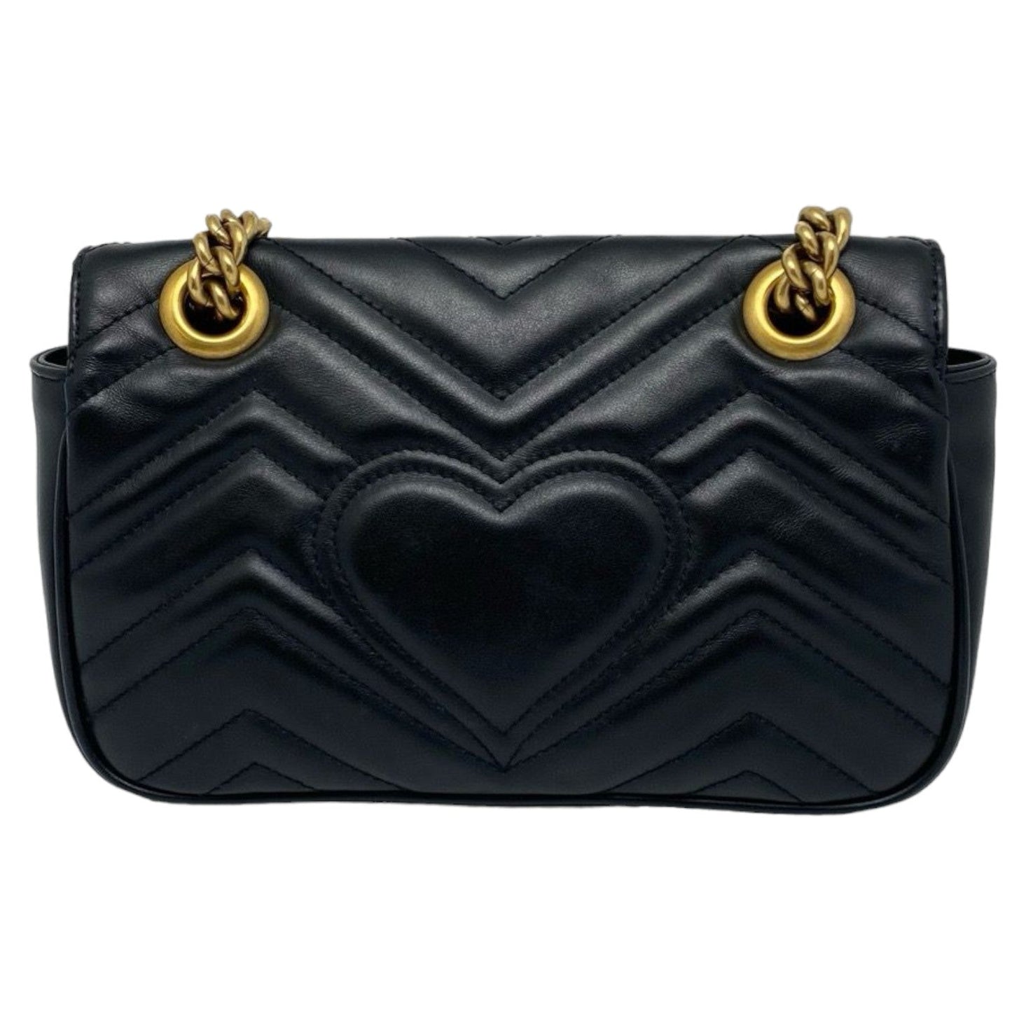 Gucci Chain Leather Shoulder Bag