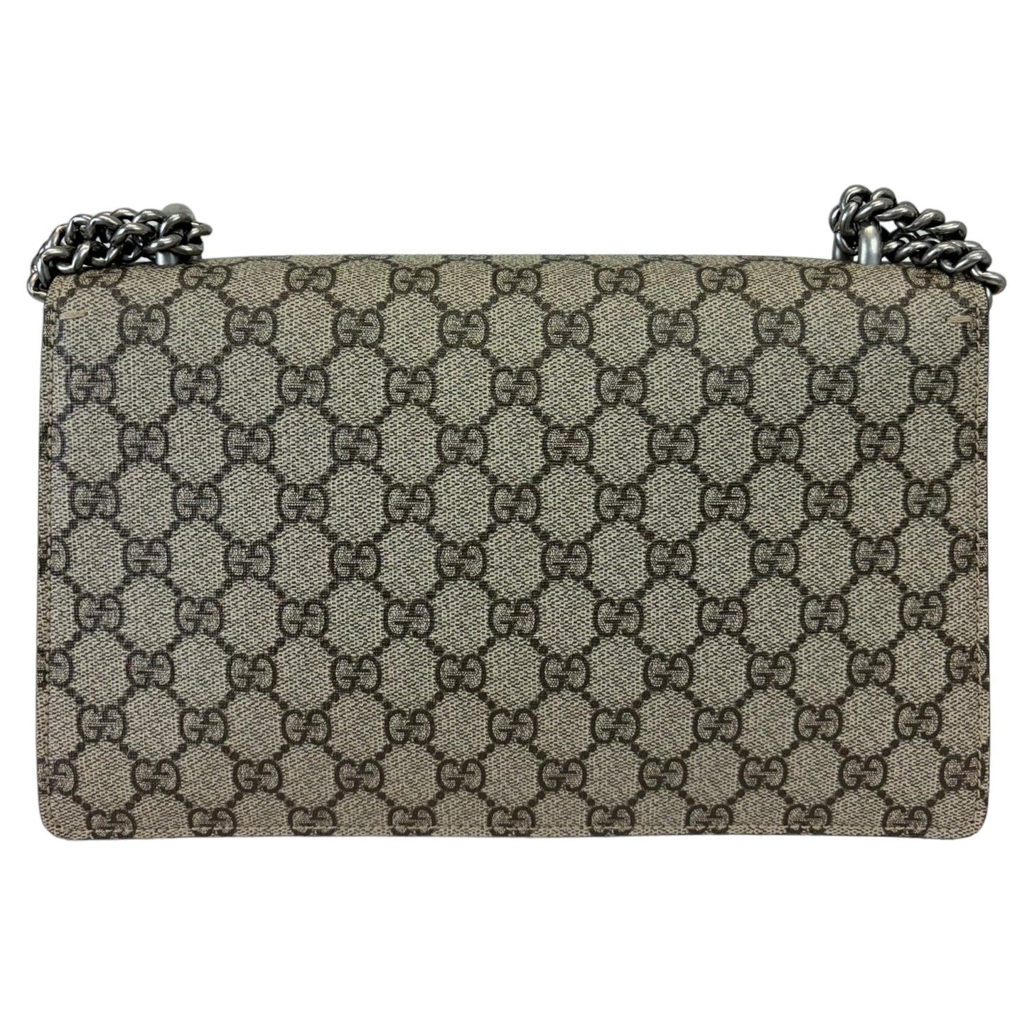 Gucci Monogram Chain Leather Shoulder Bag