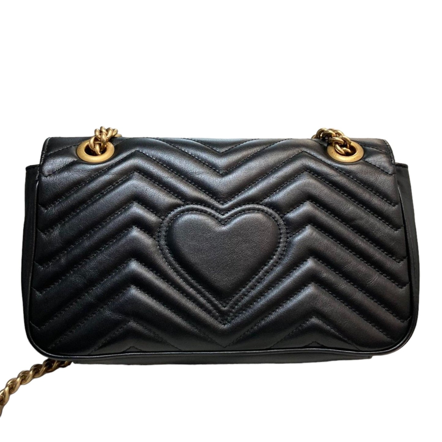 Gucci Chain Leather Shoulder Bag