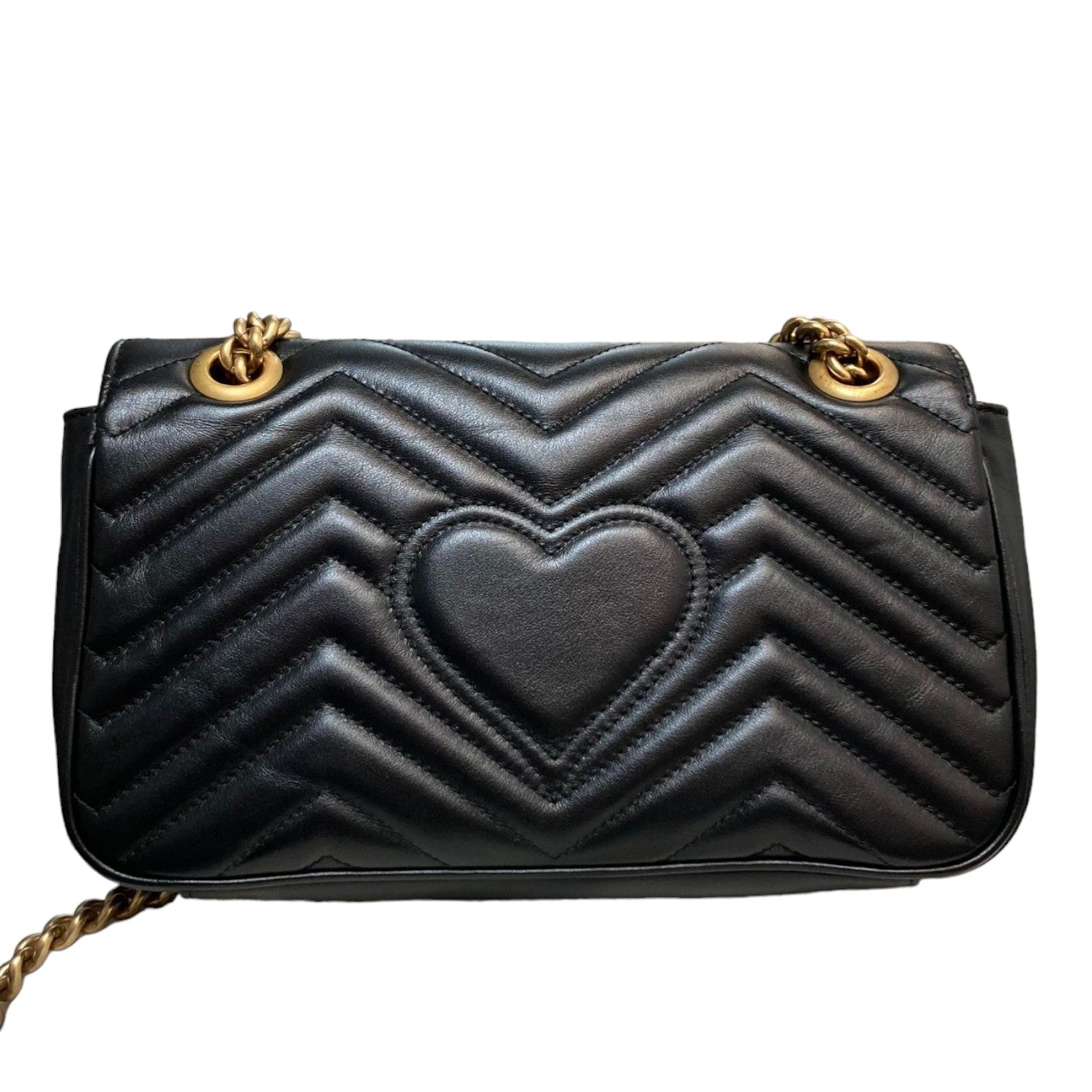 Gucci Chain Leather Shoulder Bag