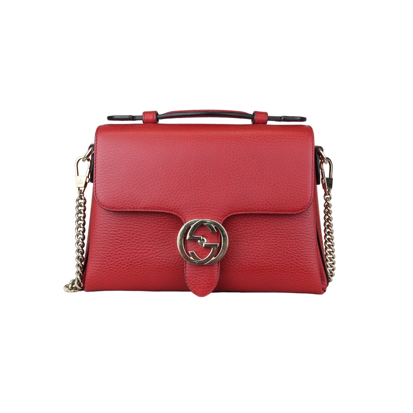 Gucci Chain Leather Shoulder Bag