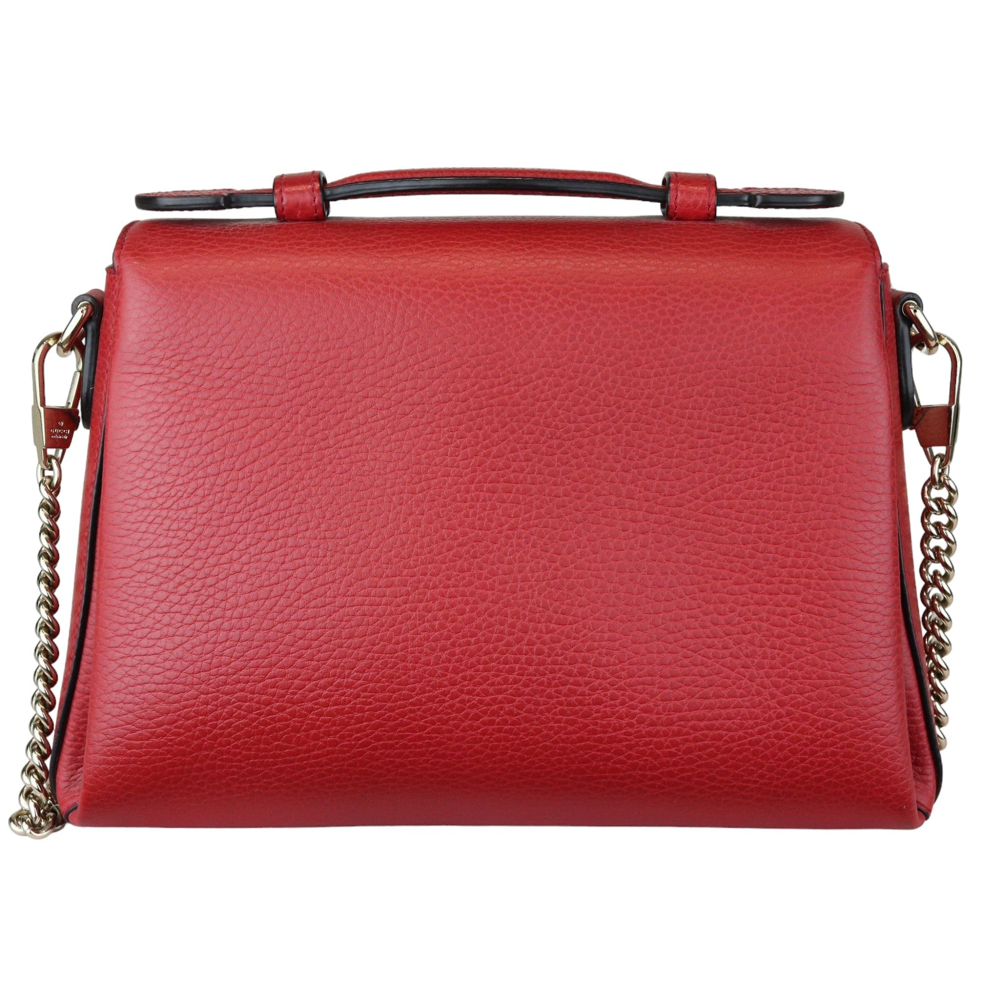 Gucci Chain Leather Shoulder Bag