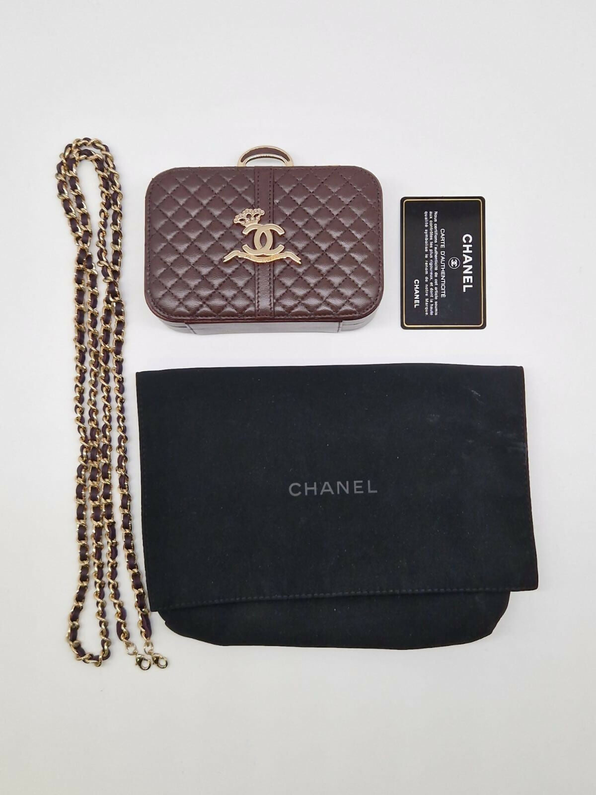 Chanel 2008 Micro Paris-London Clutch bag