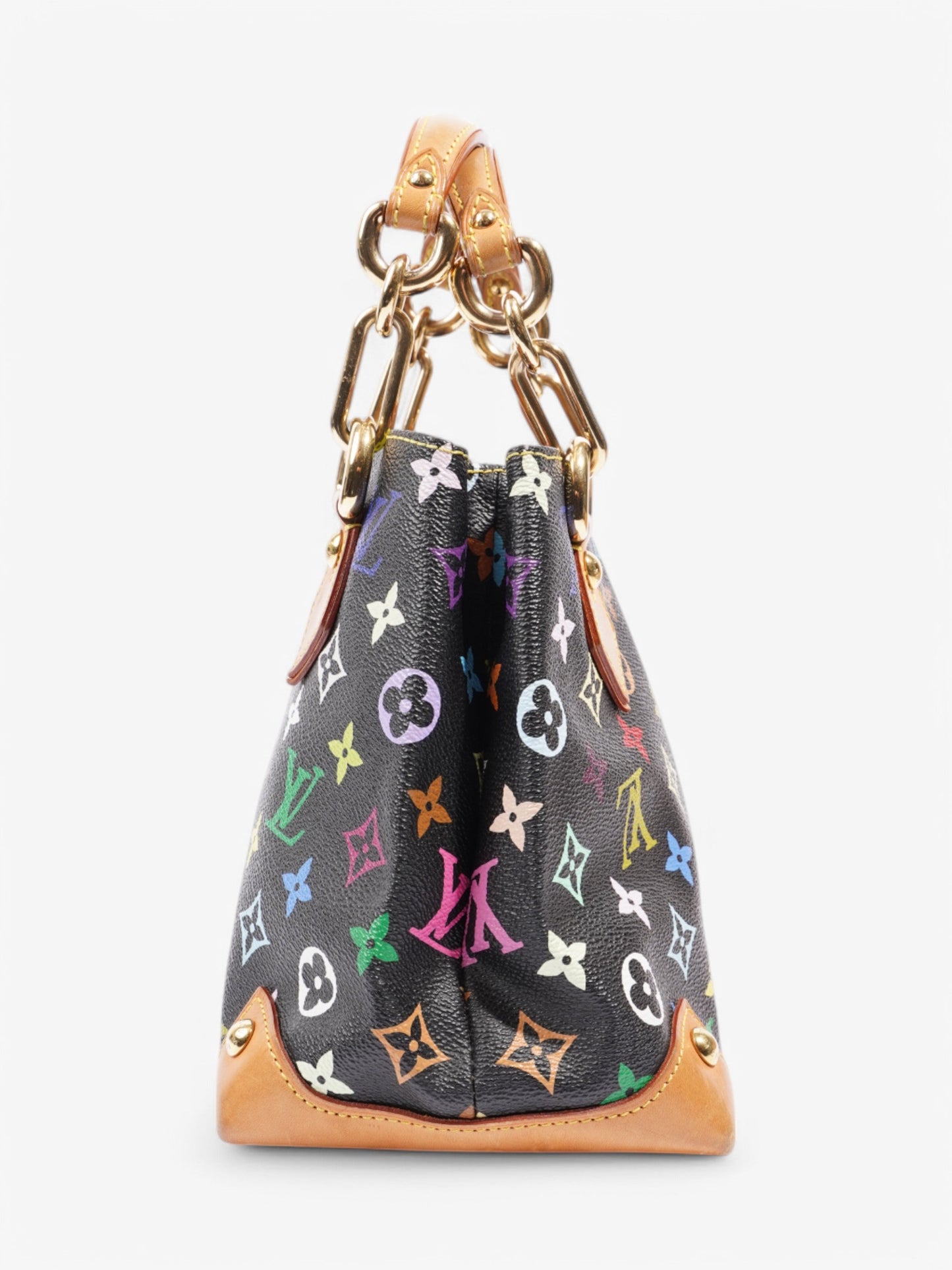 Louis Vuitton Audra Black / Multicolour Coated Canvas