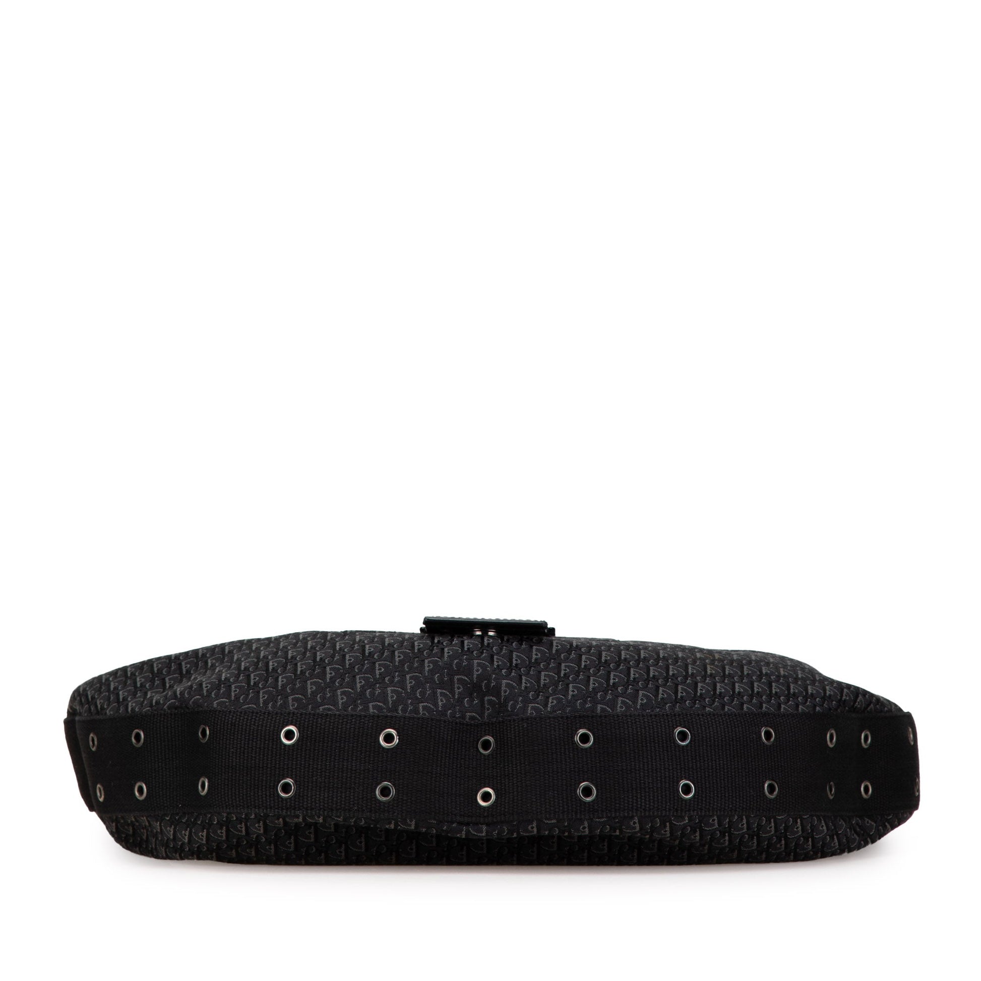 Dior Leather Canvas Shoulder Bag