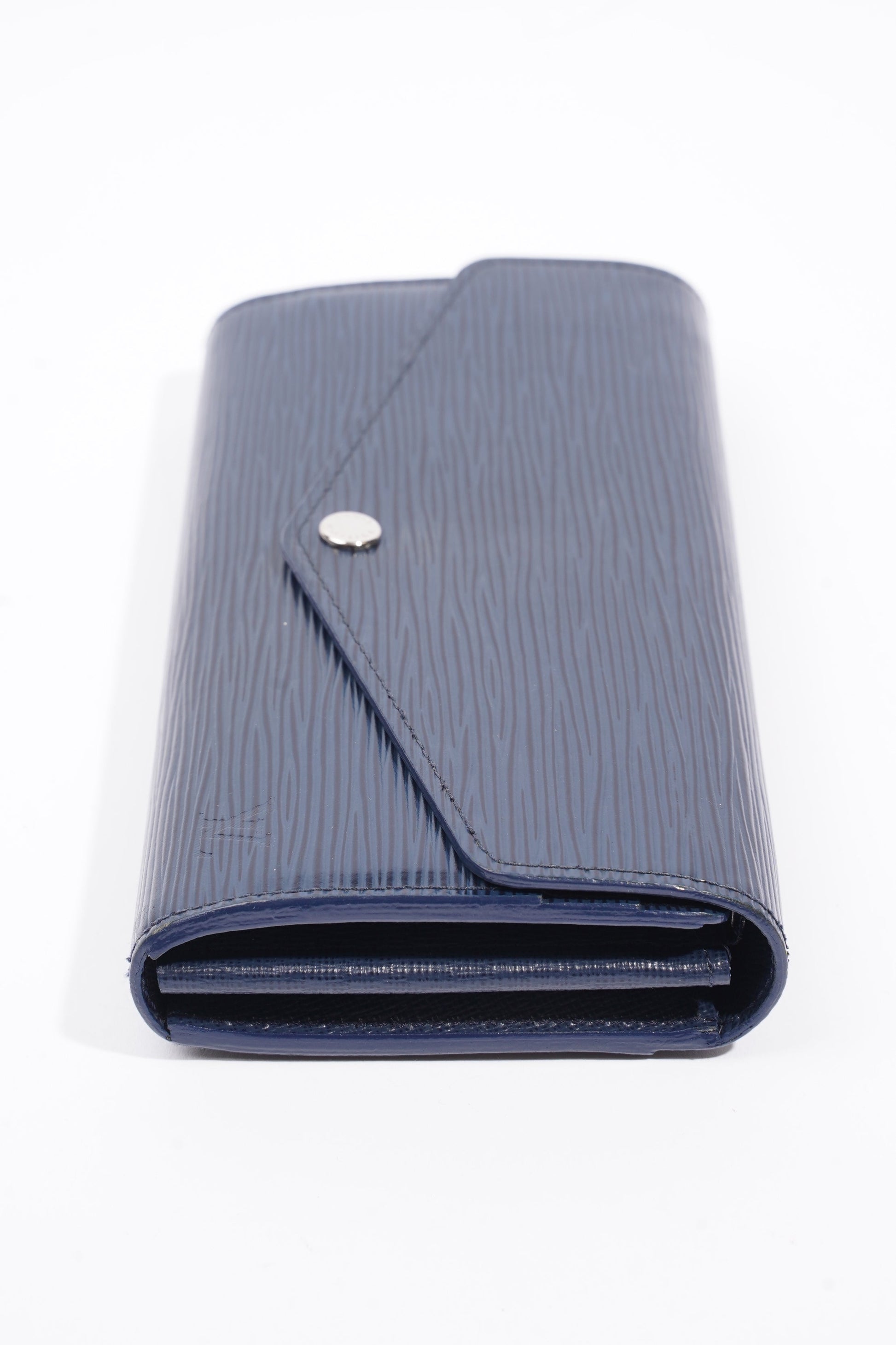 Louis Vuitton Epi Portefeuille Sarah Navy Epi Leather