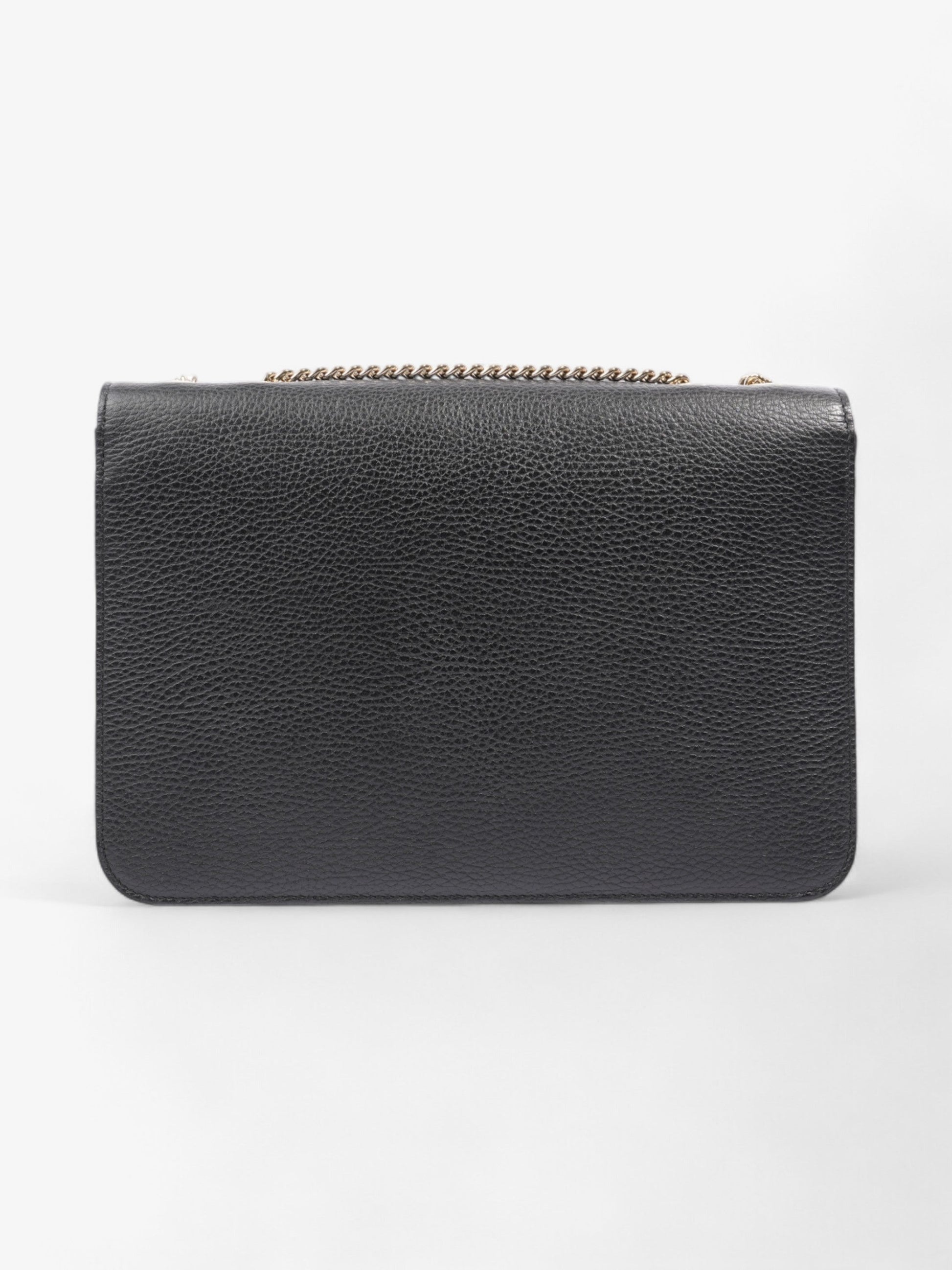 Gucci Interlocking G Bag Black Leather