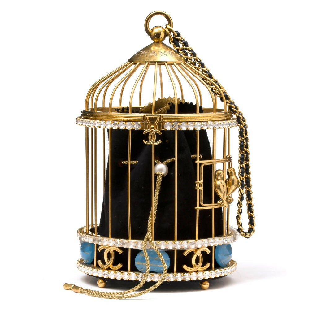 Chanel 2020 Bird Cage MinaudiÃ¨re