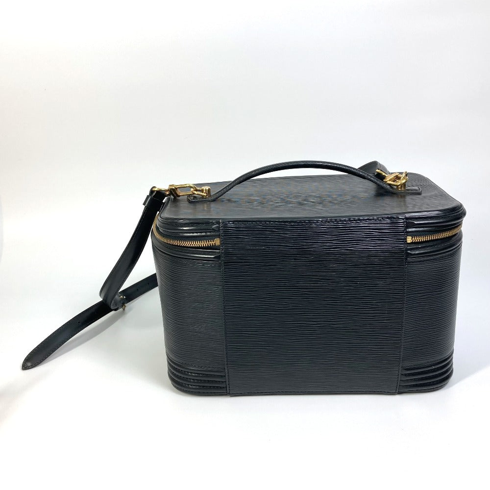 LOUIS VUITTON Shoulder Bag Epi Leather black Epi Nice