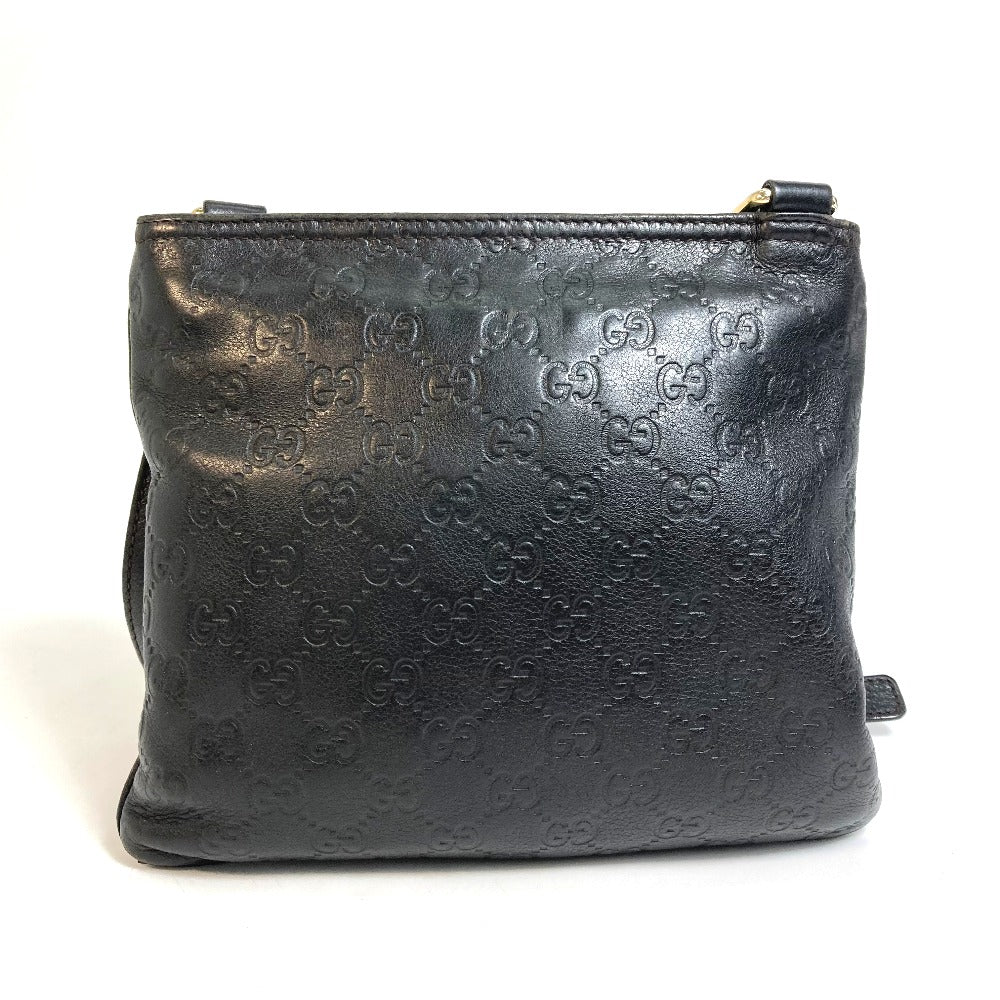 GUCCI Shoulder Bag 201538 leather Brown Guccisima Pochette Women