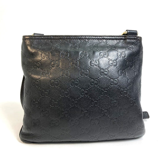 GUCCI Shoulder Bag 201538 leather Brown Guccisima Pochette Women