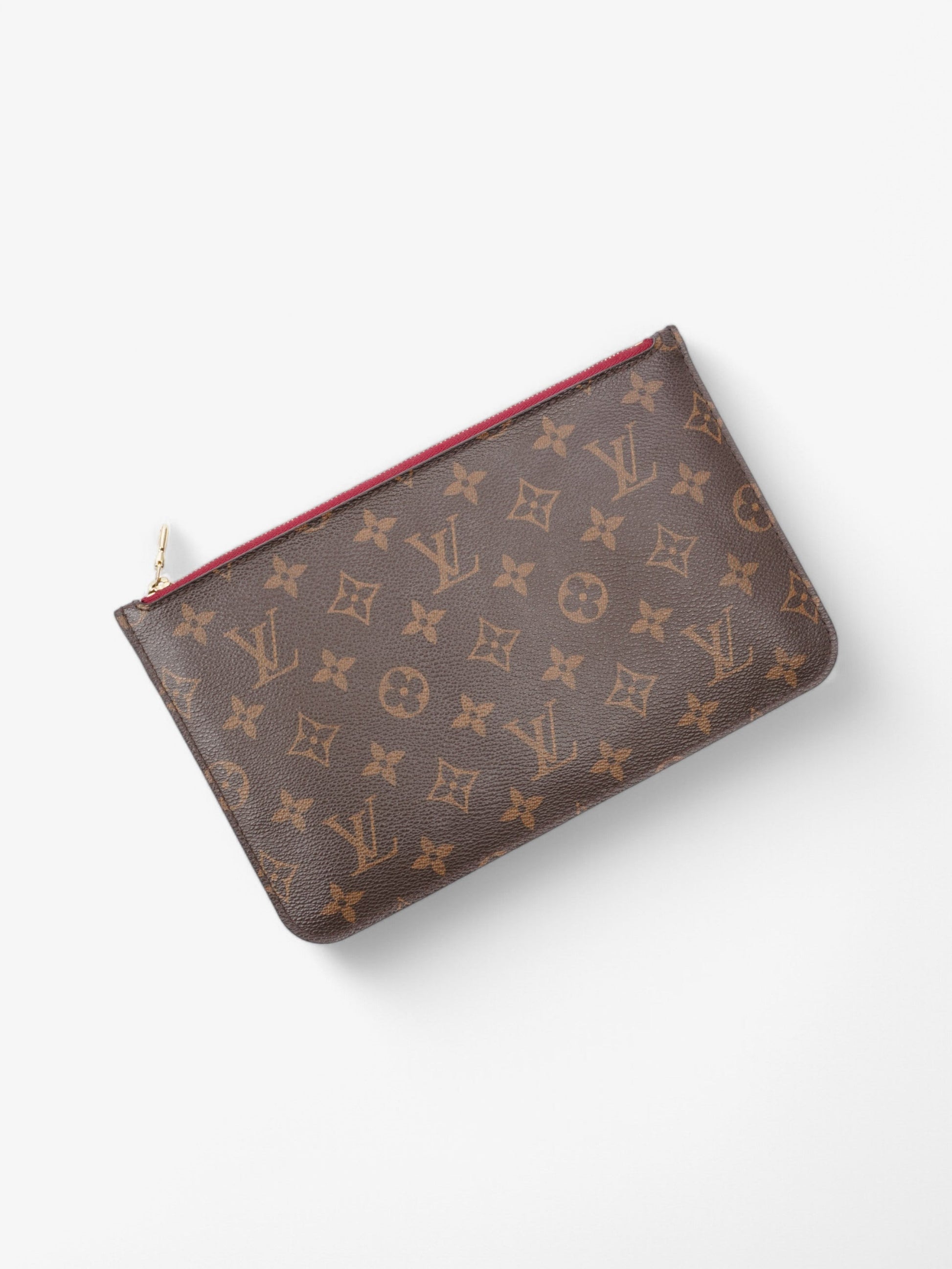 Luxury Women's Tote Bag | Louis Vuitton Neverfull Clutch Monogram Coated Canvas