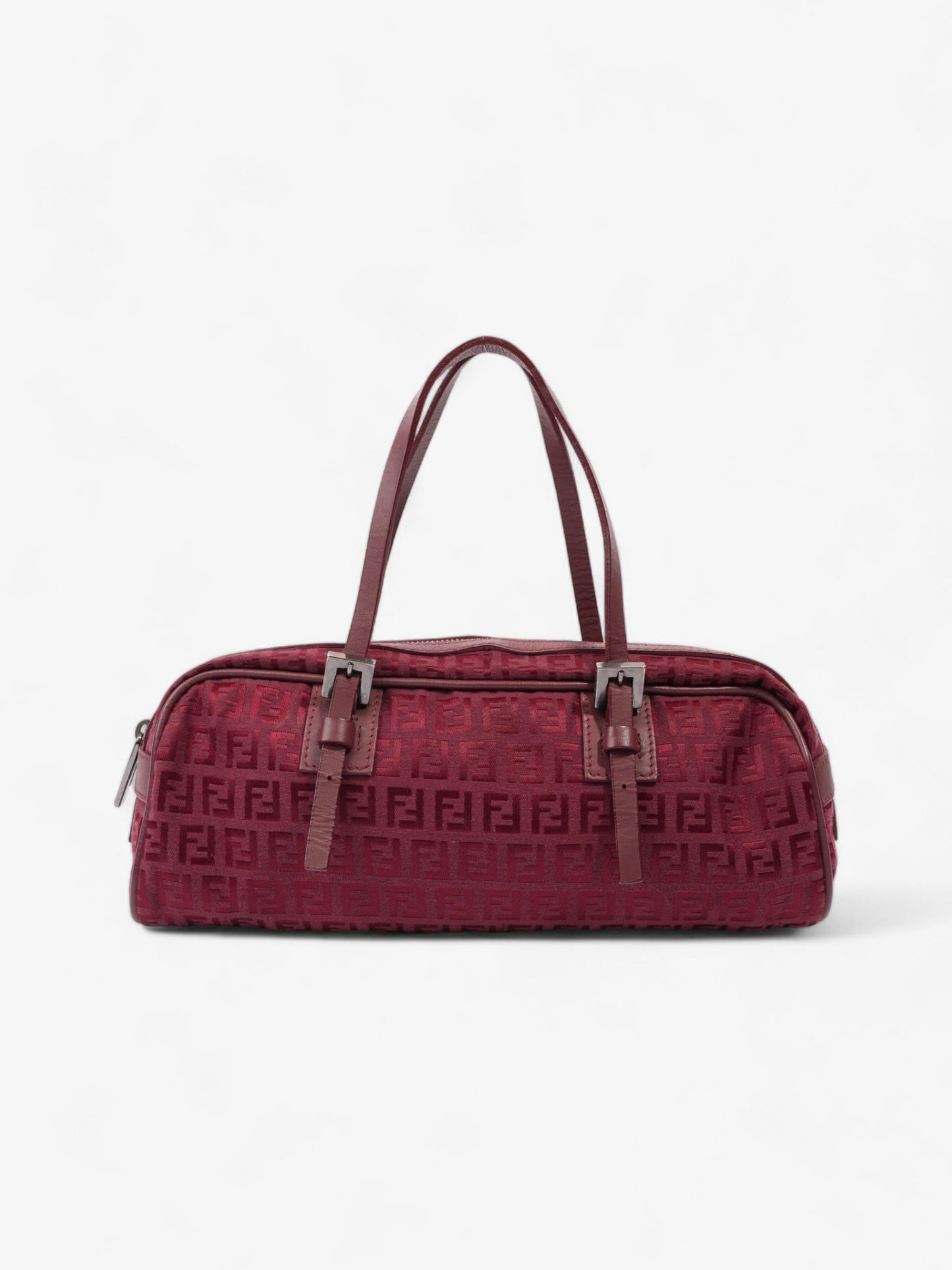 Fendi Zucchino Red Canvas