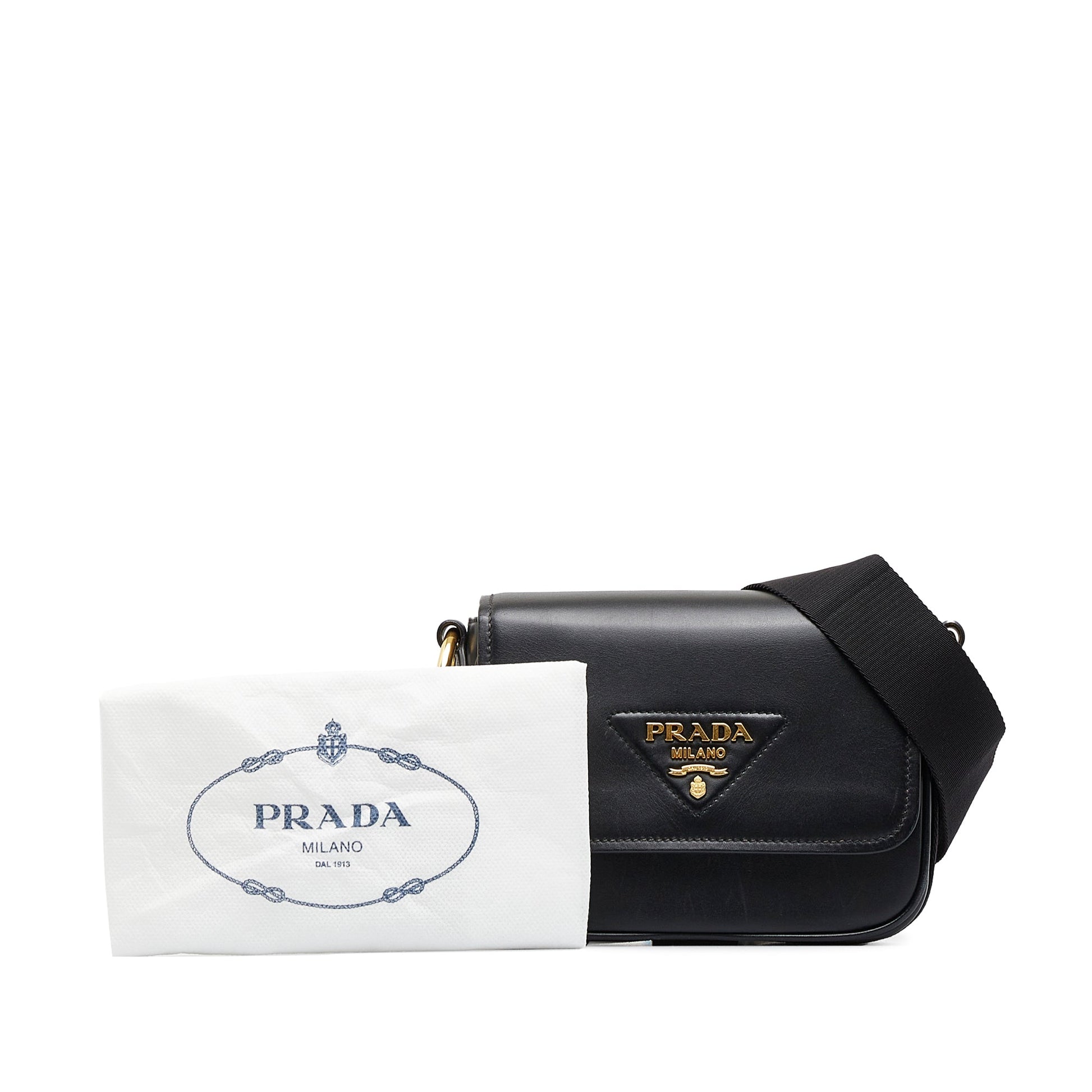 Prada City Calf Black Luxury Handbag