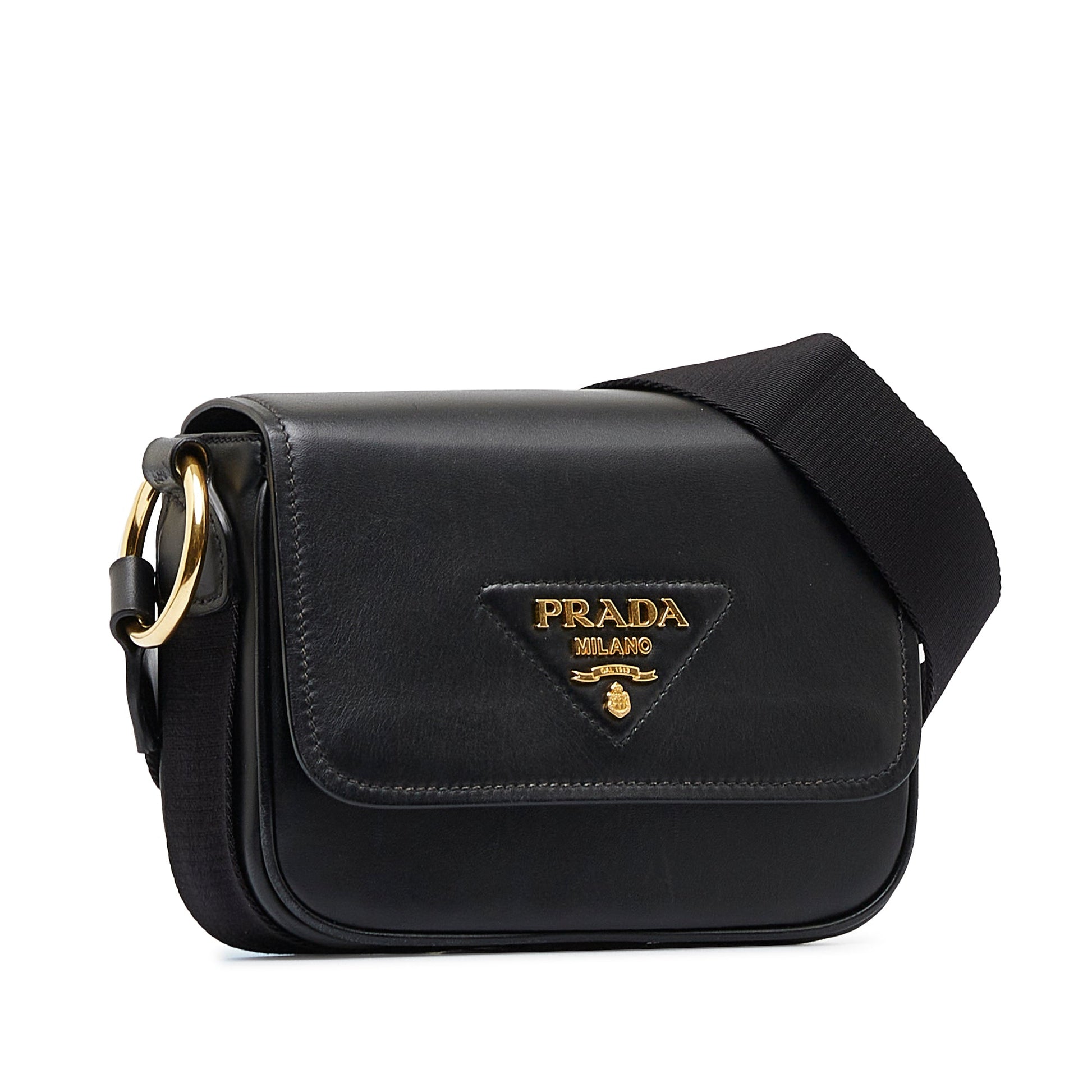 Prada City Calf Black Luxury Handbag