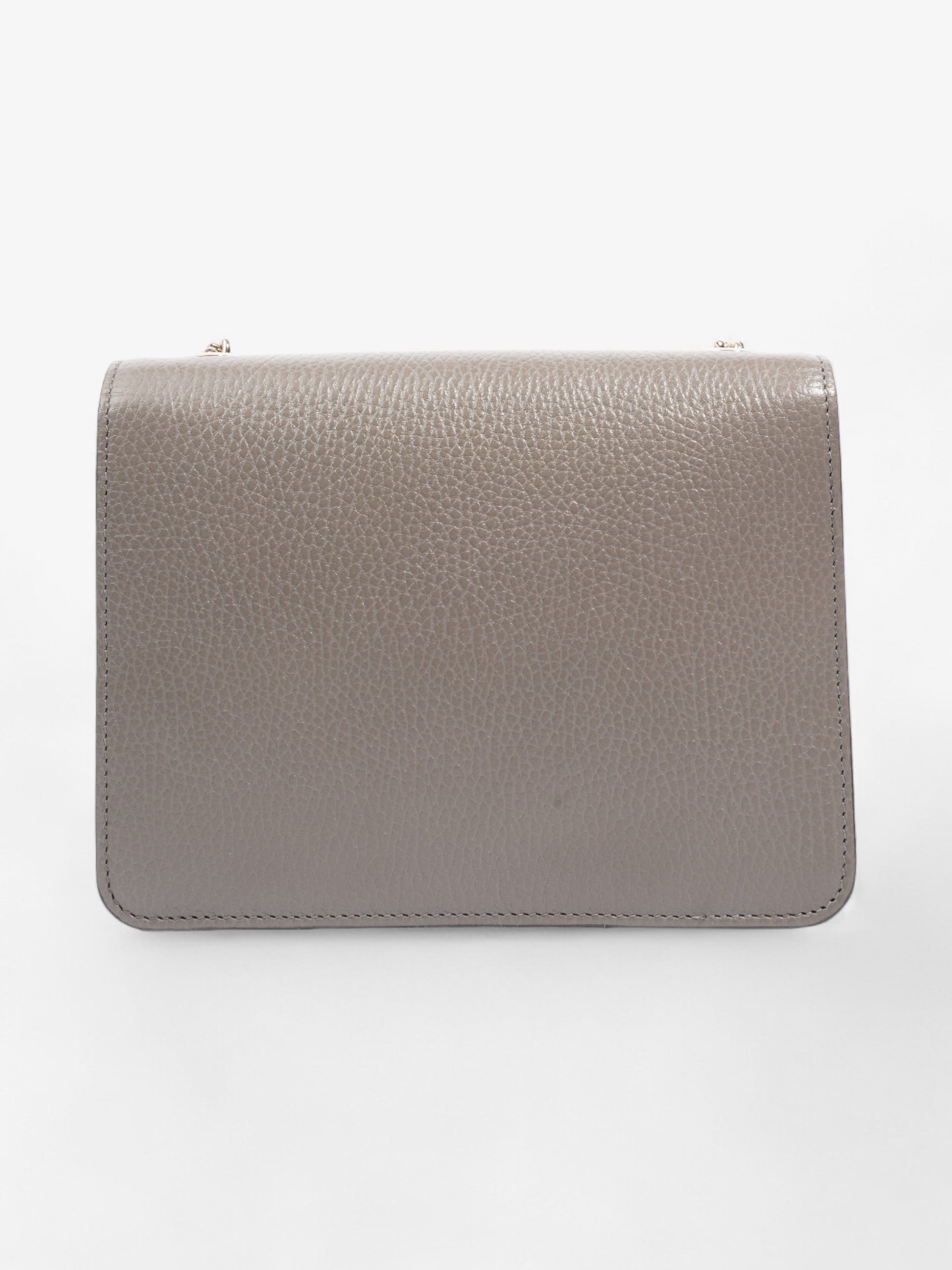 Gucci Interlocking Bag Grey Leather Small