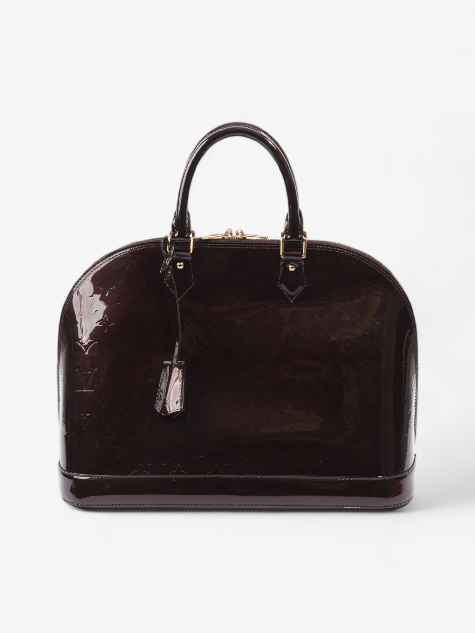 Louis Vuitton Alma GM Amarante Vernis Leather