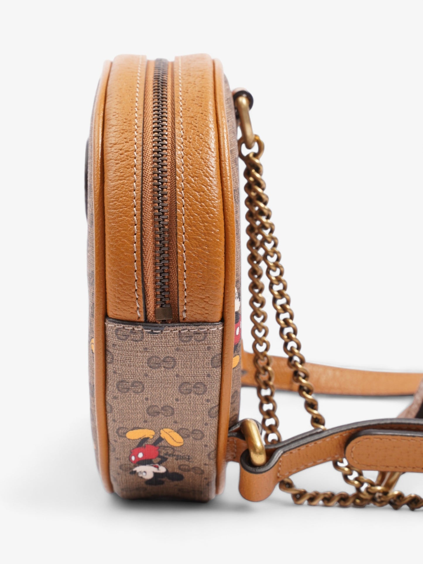 Gucci Gucci x Disney Round Mini Backpack GG Supreme Canvas