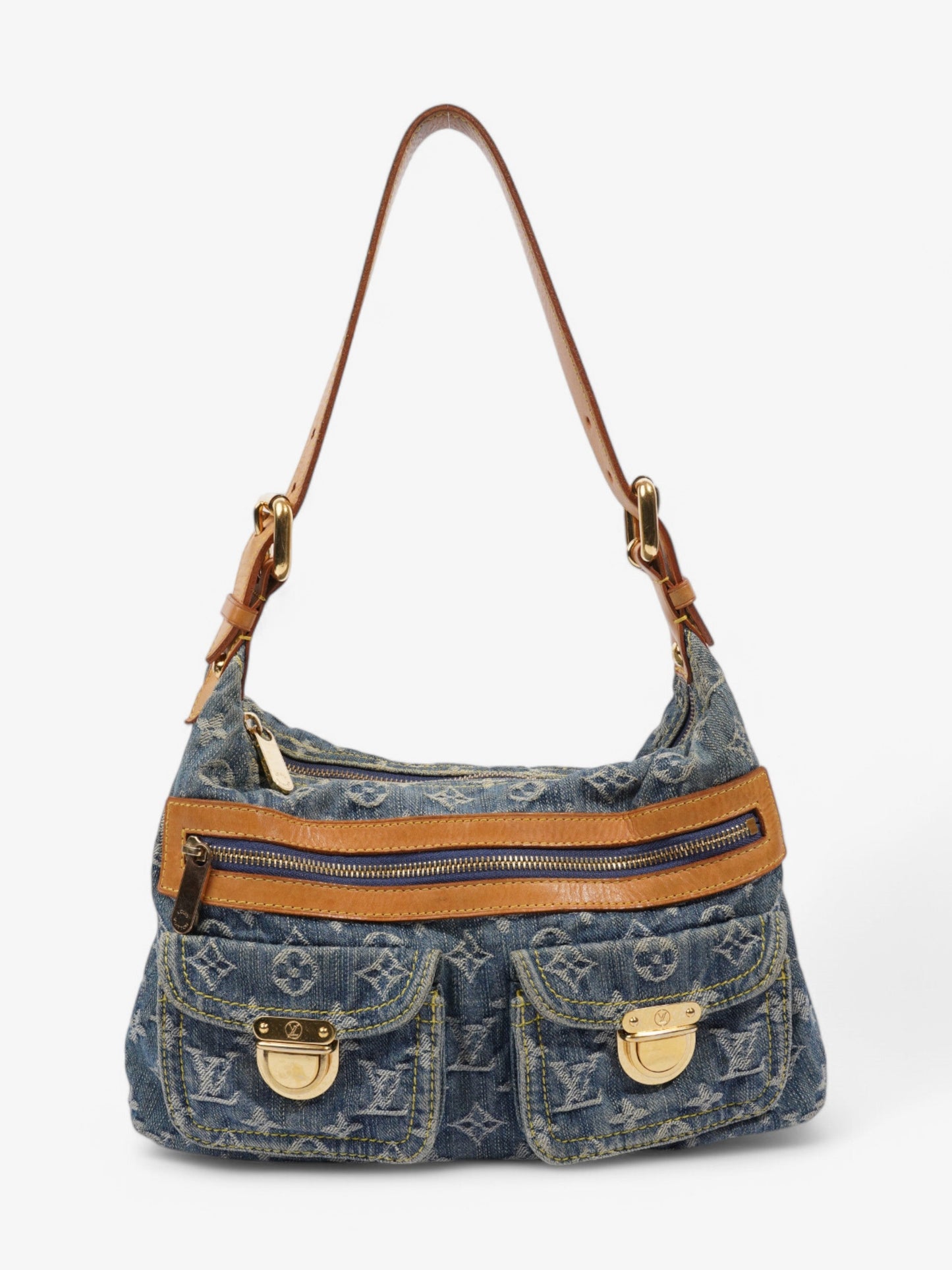 Louis Vuitton Baggy Blue / Brown Denim