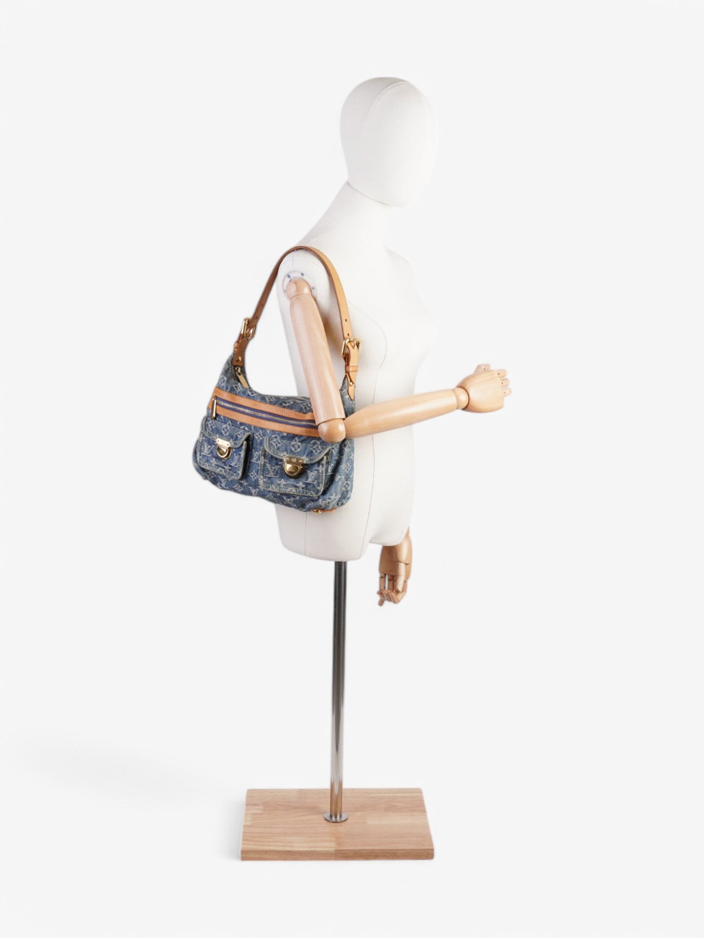 Louis Vuitton Baggy Blue / Brown Denim