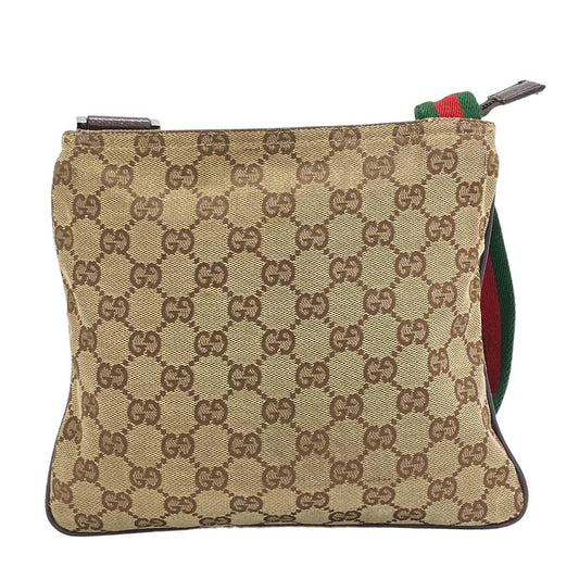 GUCCI Shoulder Bag 146309 GG canvas beige GG canvas Women