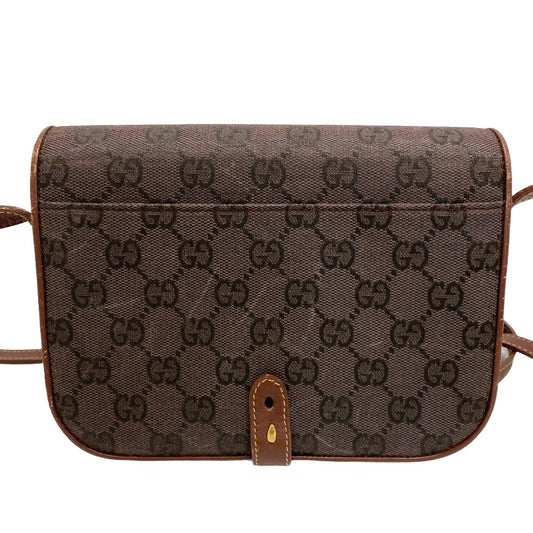 GUCCI Shoulder Bag 26 007 0064 canvas Brown Old Gucci Women