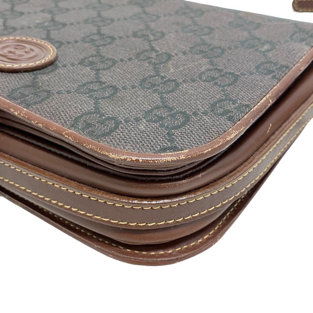 GUCCI Shoulder Bag 26 007 0064 canvas Brown Old Gucci Women