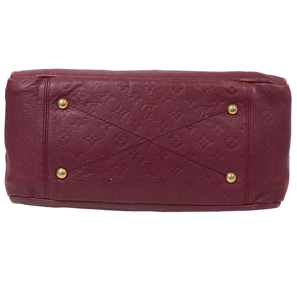 LOUIS VUITTON Handbag leather purple Monogram Ann Platt ArtsyMM Women