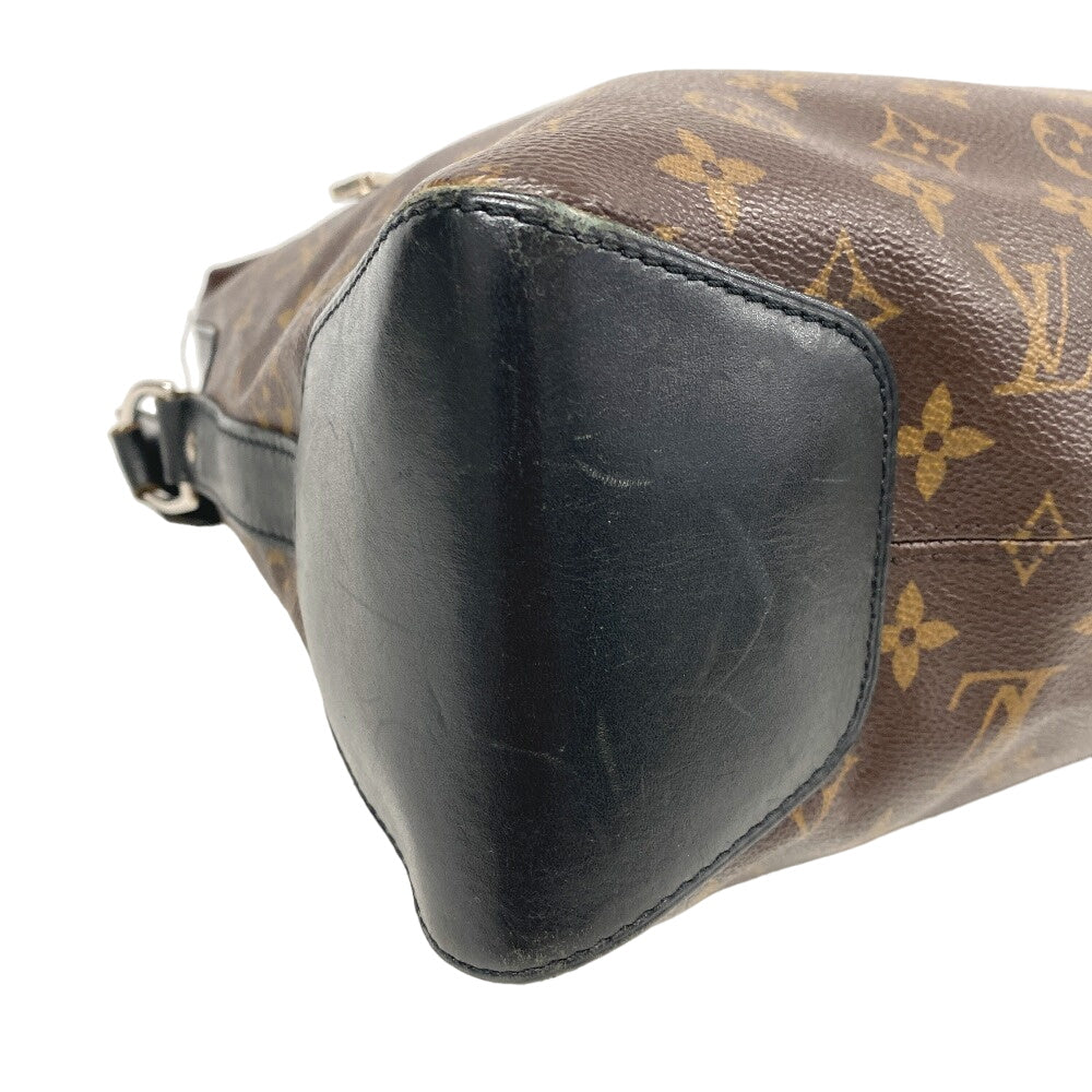 LOUIS VUITTON Shoulder Bag leather Brown Monogram macacer Torres