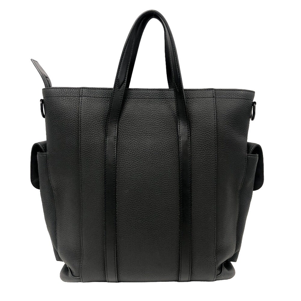 LOUIS VUITTON Tote Bag leather black Listopher Tote Bag Taurillon Clemence mens