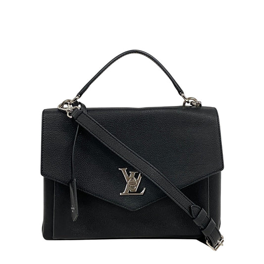 LOUIS VUITTON Shoulder Bag Taurillon Clemence black My rock me