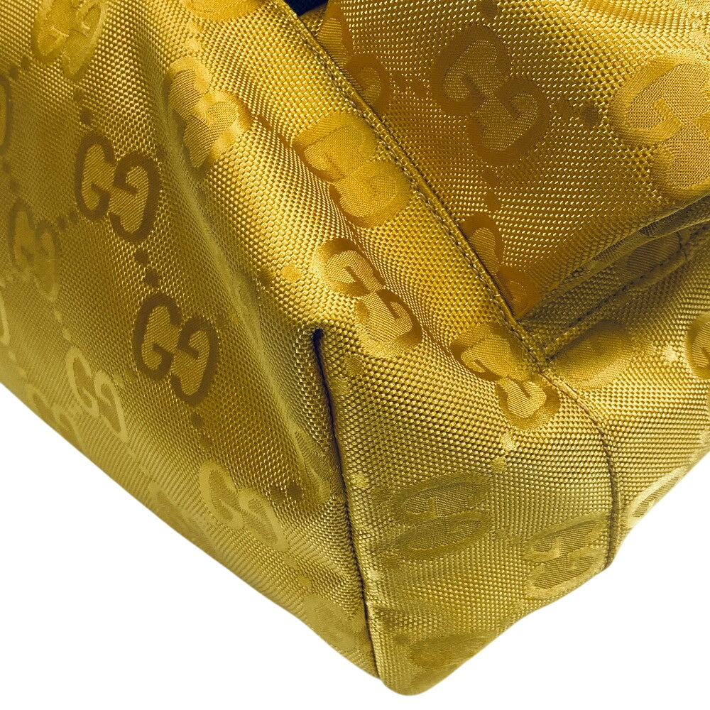 GUCCI Backpack 626160 Nylon yellow Off the grid