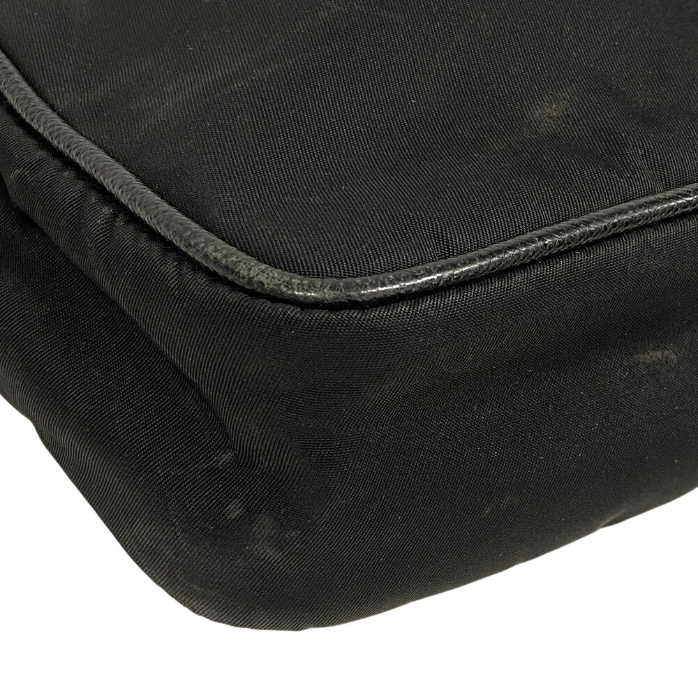 PRADA Shoulder Bag 2VH112 Nylon black Re-Nylon x Saffiano