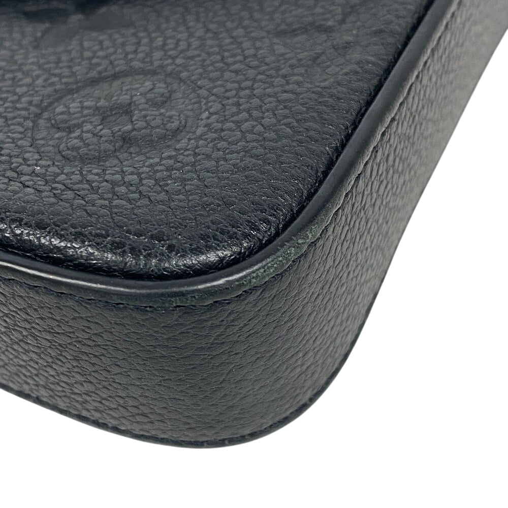 LOUIS VUITTON Pochette leather Noir Monogram Ann Platt Pochette Felice