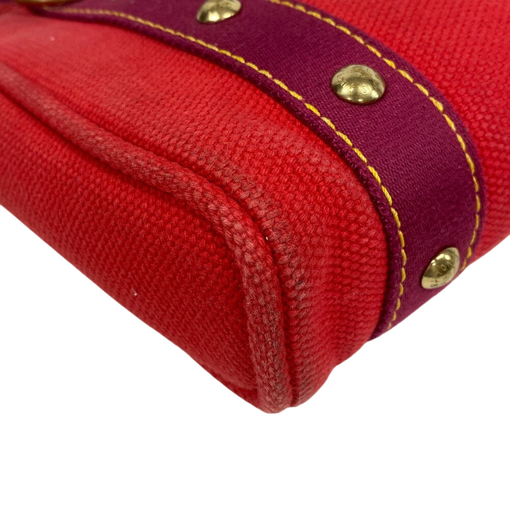 LOUIS VUITTON Handbag M40037 canvas Red With logo Antigua Kava PM Women
