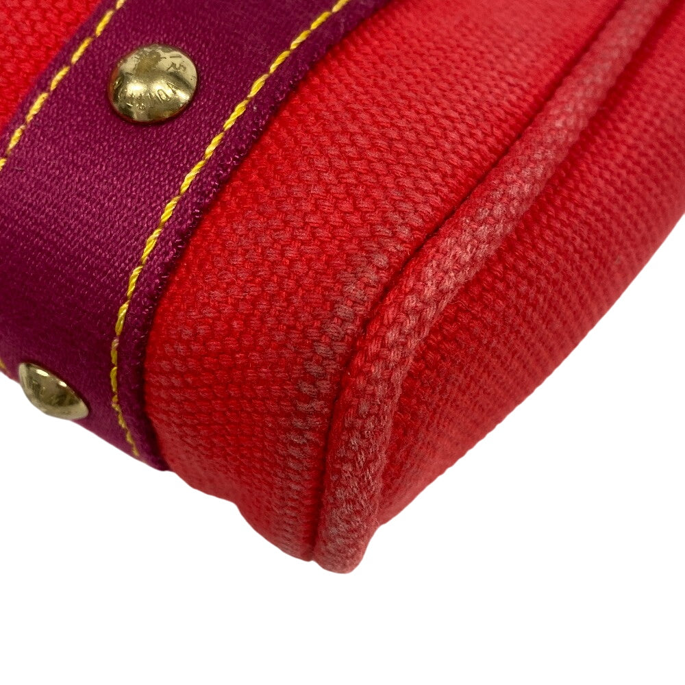 LOUIS VUITTON Handbag M40037 canvas Red With logo Antigua Kava PM Women