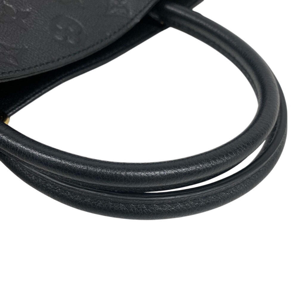 LOUIS VUITTON Handbag M41069 leather black Monogram Ann Platt Montaigne GM Women(Unisex)